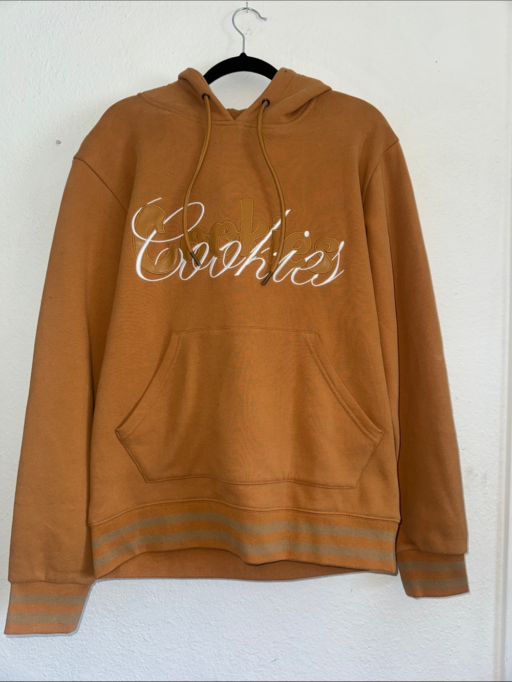 Cookies Crewneck Hoodie in Caramel